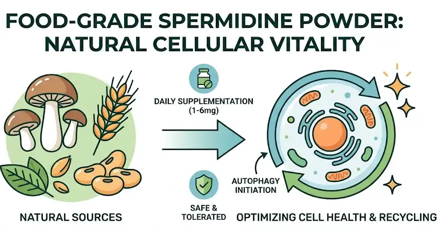 Is Food Grade Spermidine Powder Safe for Daily Use? Expert Insights and Dosage Guide